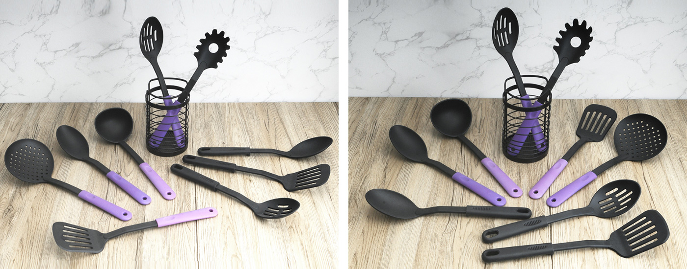 Silicon Kitchen Tools Set with silicon  handle