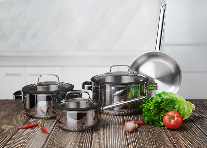 Stainless Steel Kitchen Cookware