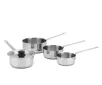 Nesting 3 Pcs Cookware Set with Universal Lid