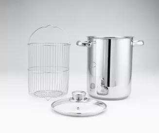 Stainless Steel Vegetable Asparagus Steamer Pot