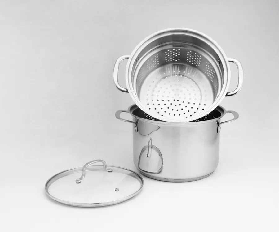 Stainless Steel pasta pot and insert cookware
