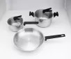 Stainless Steel Cookware Set for Stand Lid