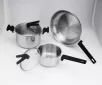 Stainless Steel Cookware Set for Stand Lid