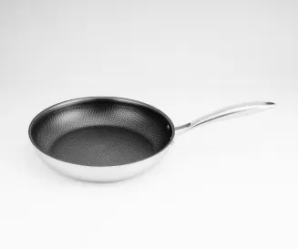 Honey Comb Etching Non-stick Frypan